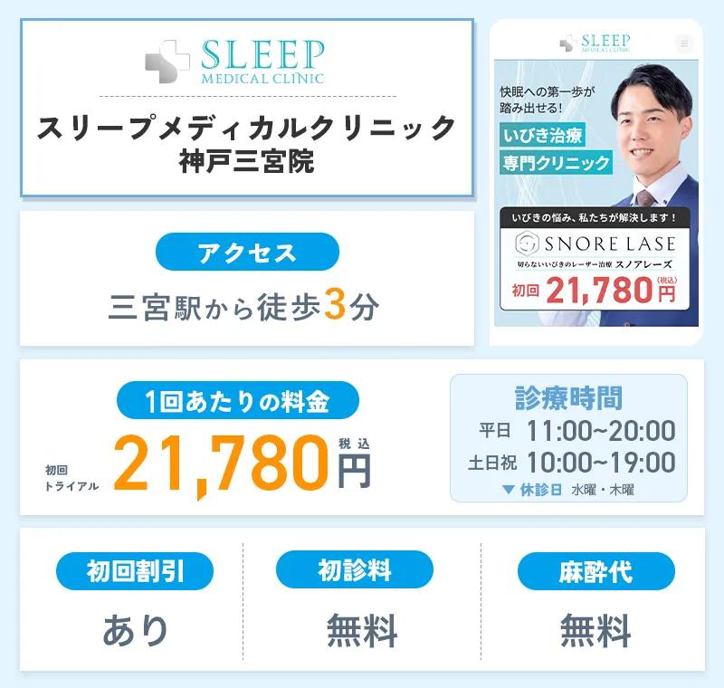 スリープメディカルクリニック 神戸三宮院